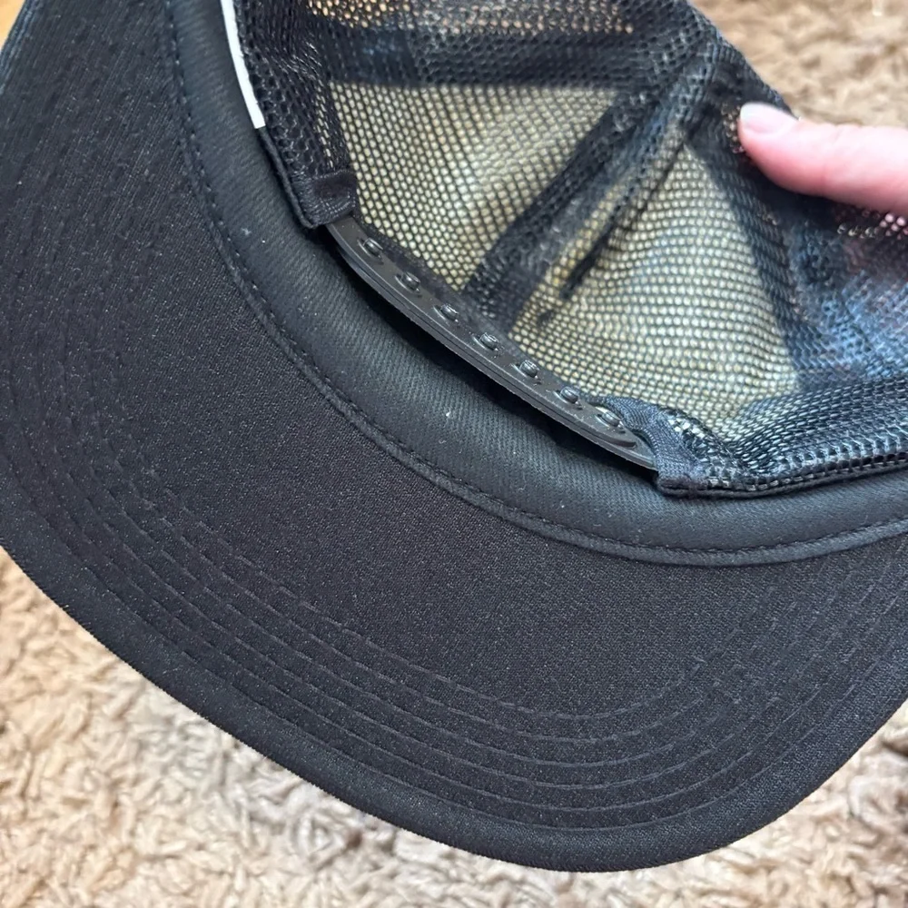 Vintage Schoch Harley-Davidson Black Mesh Trucker Hat SnapBack 90s Pocono